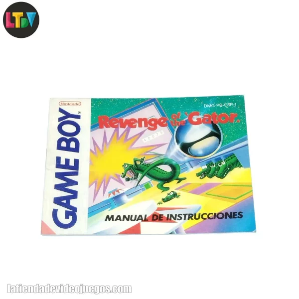 Manual Revenge of the Gator Game Boy