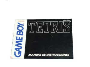 Manual Tetris Game Boy