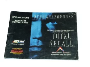 Manual Total Recall NES