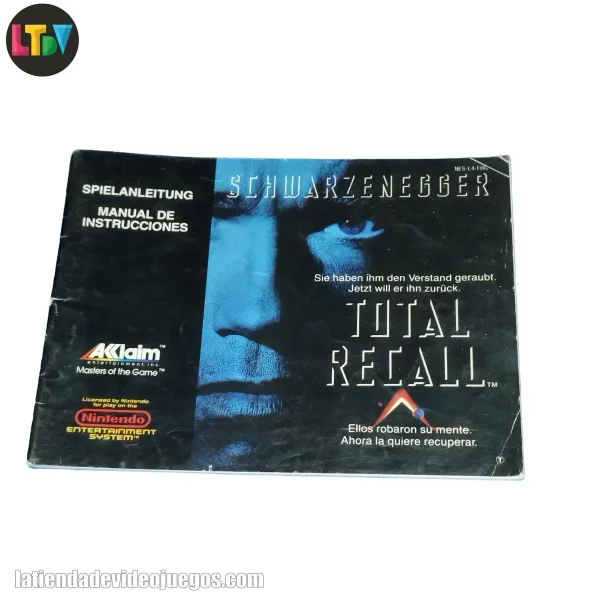 Manual Total Recall NES