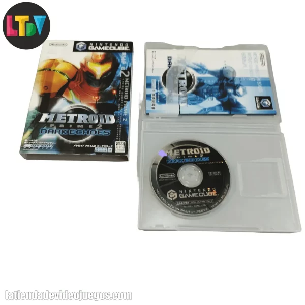 Metroid Prime 2 Daark Echoes GameCube