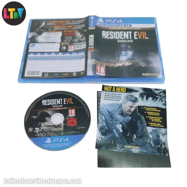 Resident Evil 7 Biohazard PS4 Gold Edition