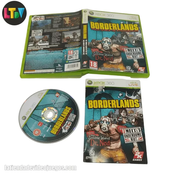 Borderlands Pack expansiones Xbox 360