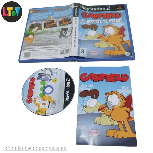 Garfield Al Rescate de Arlene PS2
