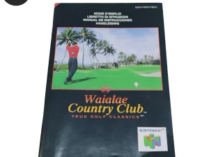 Manual Waialae Country Club N64