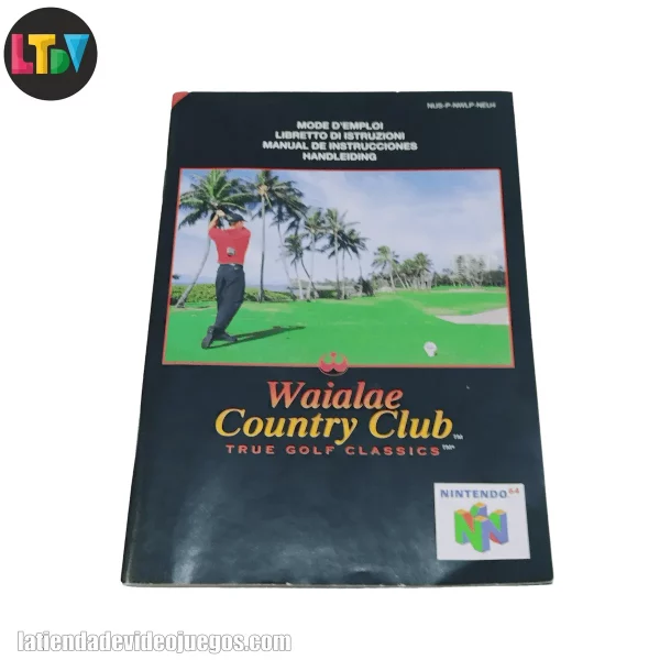 Manual Waialae Country Club N64