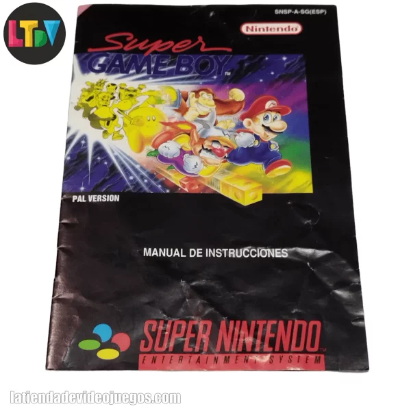Manual Super Game Boy SNES