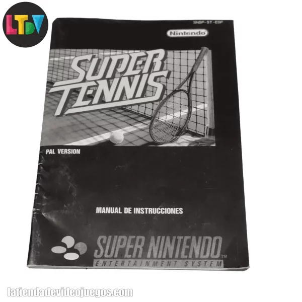 Manual Super Tennis SNES