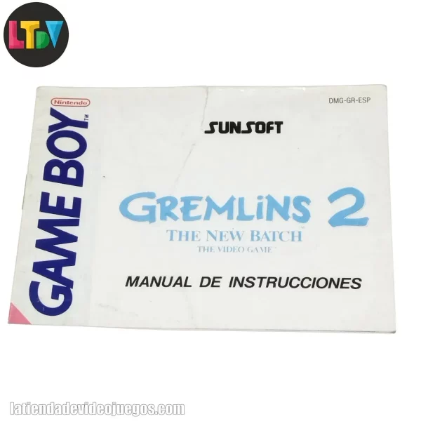 Manual Gremlins 2 Game Boy