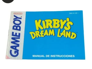Manual Kirby's Dream Land Game Boy