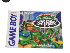 Manual Turtles 2 Game Boy