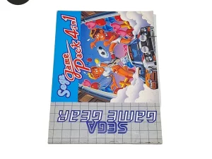 Manual Sega Game Pack 4 in 1 Game Gear