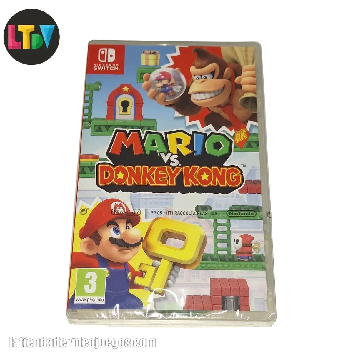 Juego Mario Vs Donkey Kong para Nintendo Switch