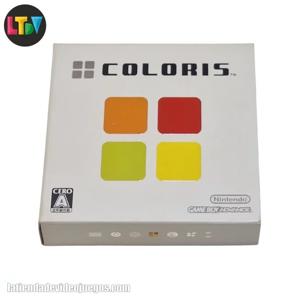 Coloris Game Boy Advance