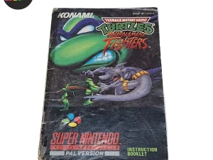 Manual Turtles Tournament Fighters SNES