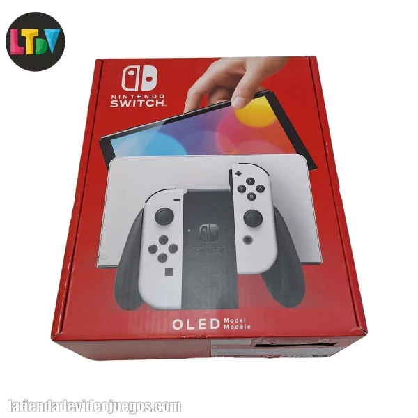 Nintendo Switch OLED blanca