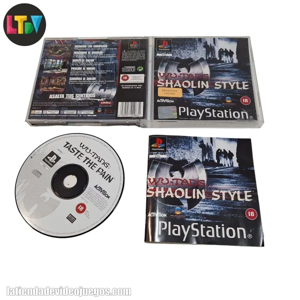 Wu Tang Shaolin Style PS1