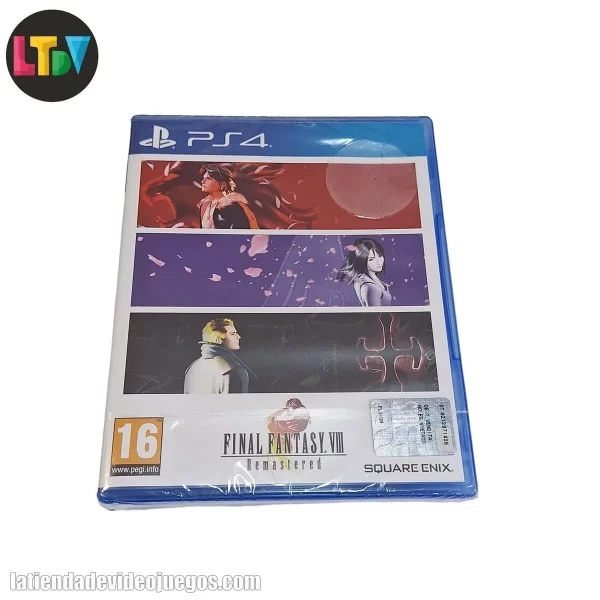 Final Fantasy VIII Remasterizado PS4