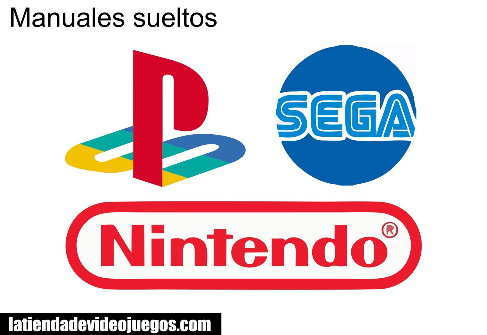 cajas-manuales-nintendo-sega-playstation-(8) Consolas Accesorios