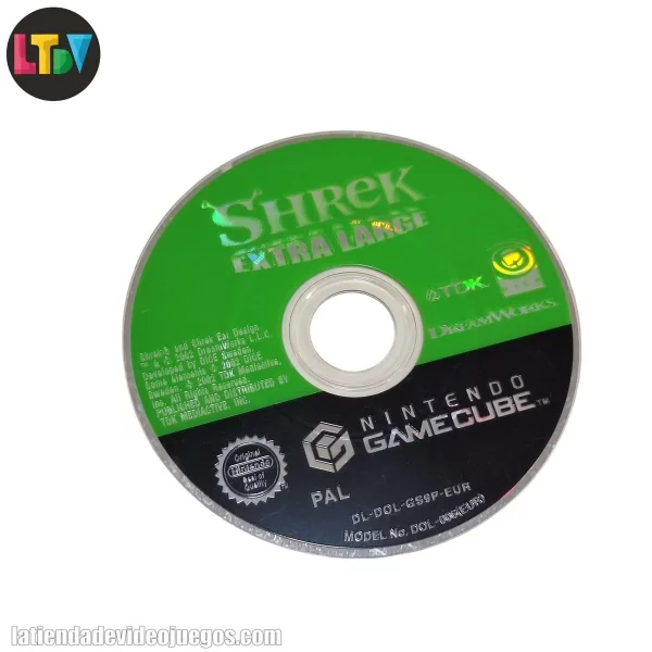 CD Shrek Game Cube