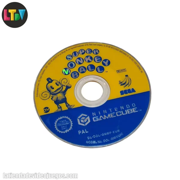 CD Super Monkey Ball Game Cube