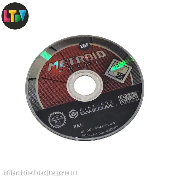 CD Metroid Prime GameCube