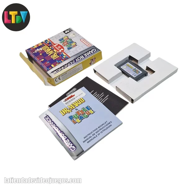 Dr x Mario y Puzzle League GBA