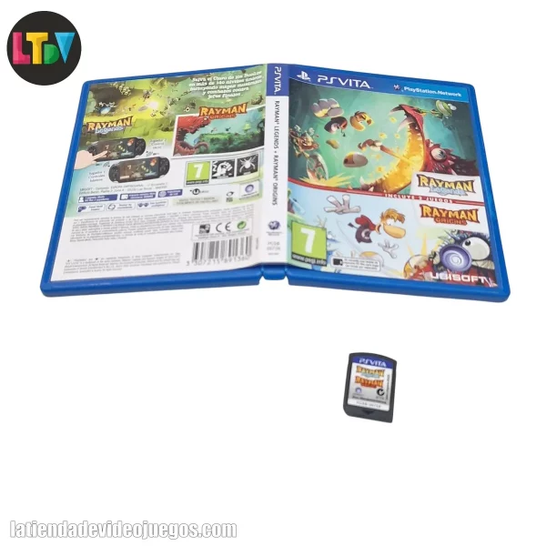 Pack Rayman Legends y Origins Ps Vita