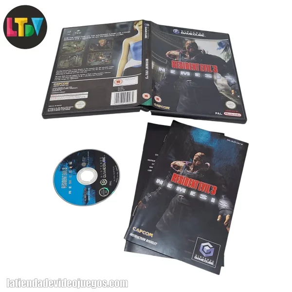 Resident Evil 3 Nemesis Game Cube