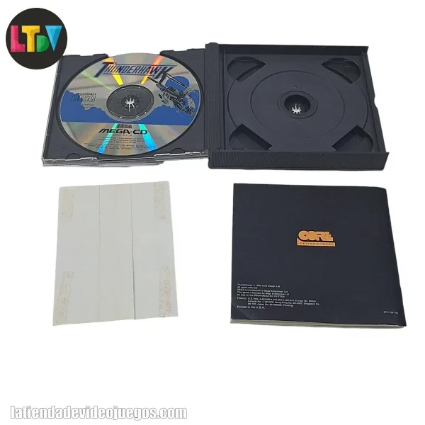 Thunderhawk Mega CD SpineCard - Imagen 2