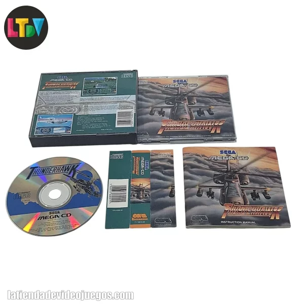 Thunderhawk Mega CD SpineCard