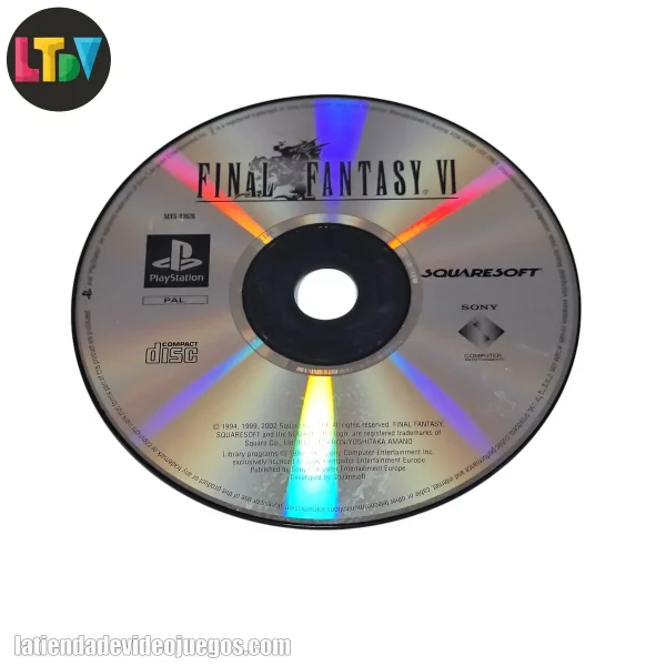 CD Final Fantasy VI PS1