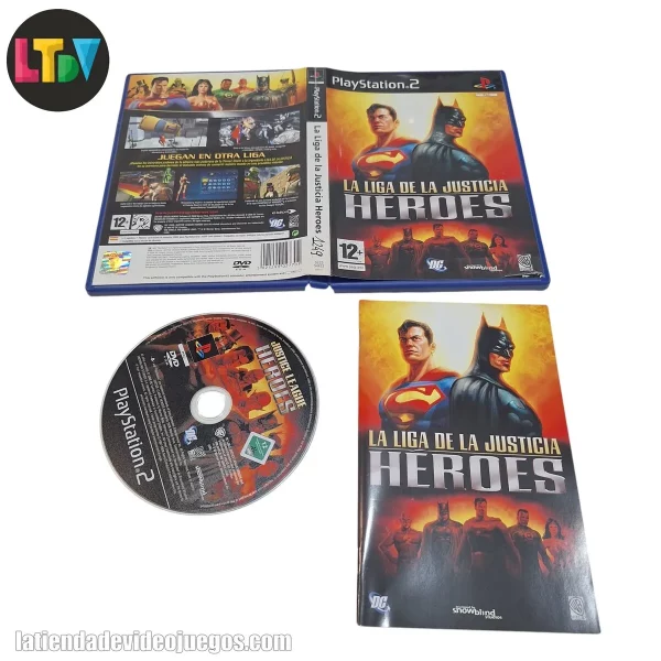 La Liga de la Justicia Heroes PS2