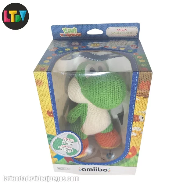 Mega Yarn Yoshi amiibo Yoshi's Woolly World Nintendo 