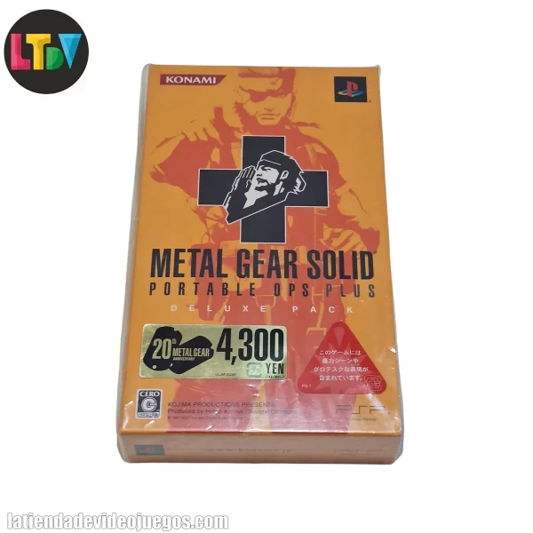 Metal Gear Solid Portable Ops Plus PSP