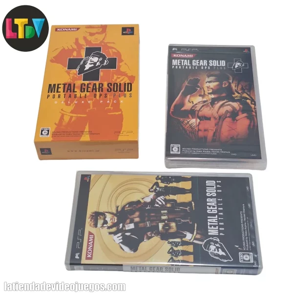 Metal Gear Solid Portable Ops Plus PSP - Imagen 3