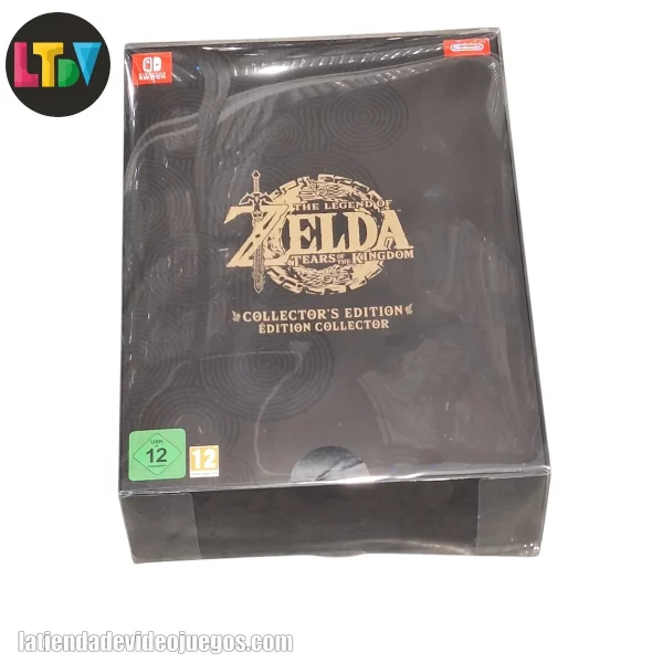 Zelda Tears of the Kingdom Collector's Switch