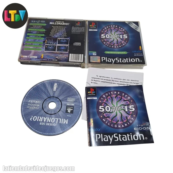 Quiere ser millonario 50 por 15 PS1