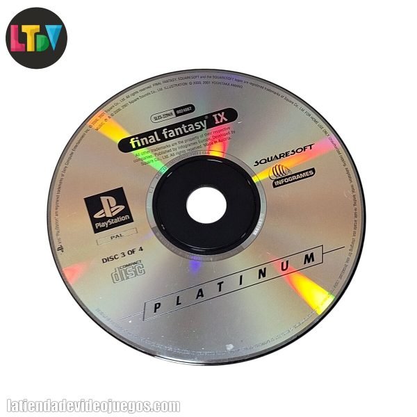 CD Final Fantasy IX PS1