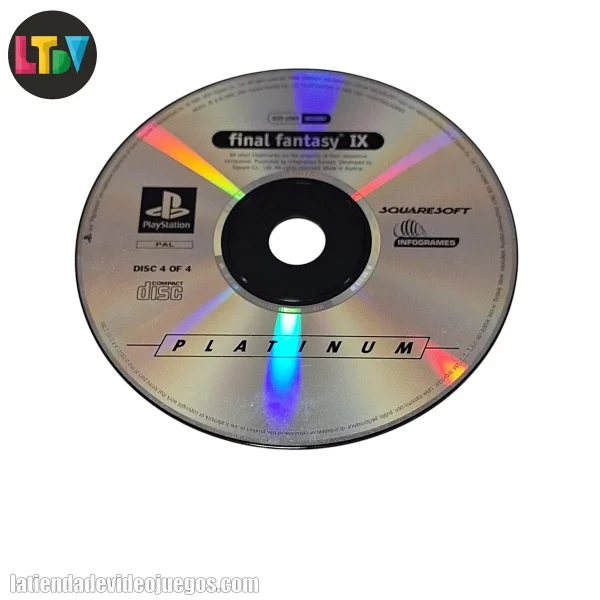 CD Final Fantasy IX PS1
