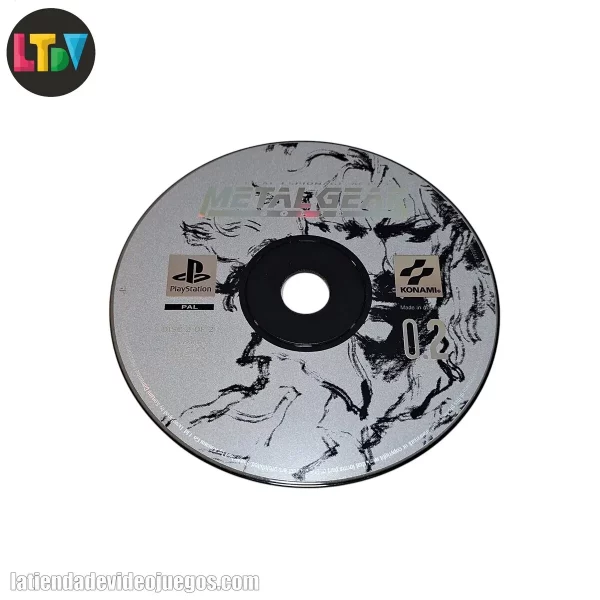 CD Metal Gear Solid PS1