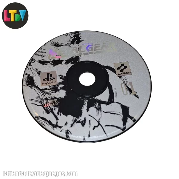 CD 2 Metal Gear Solid PS1