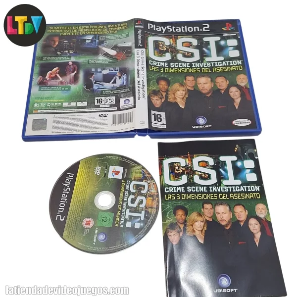 CSI Crime Scene Investigation PS2