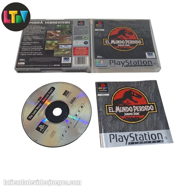 El Mundo Perdido Jurassic Park PS1