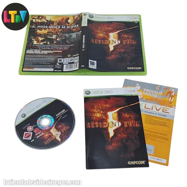 Resident Evil 5 Xbox 360