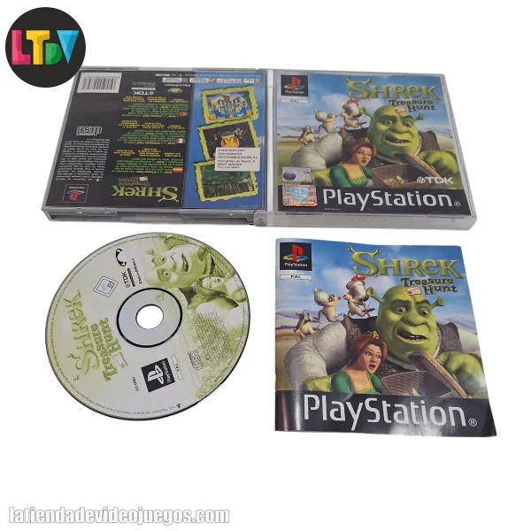 Shrek Treasure Hunt PS1