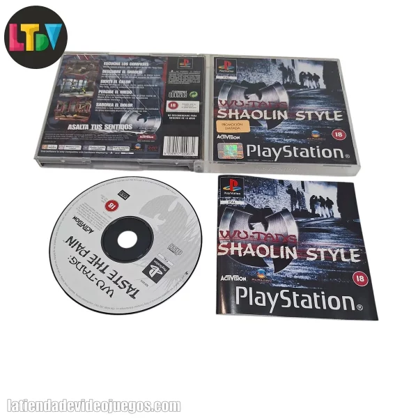Wu Tang Shaolin Style PS1