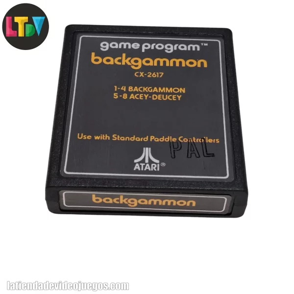 Backgammon Atari 2600
