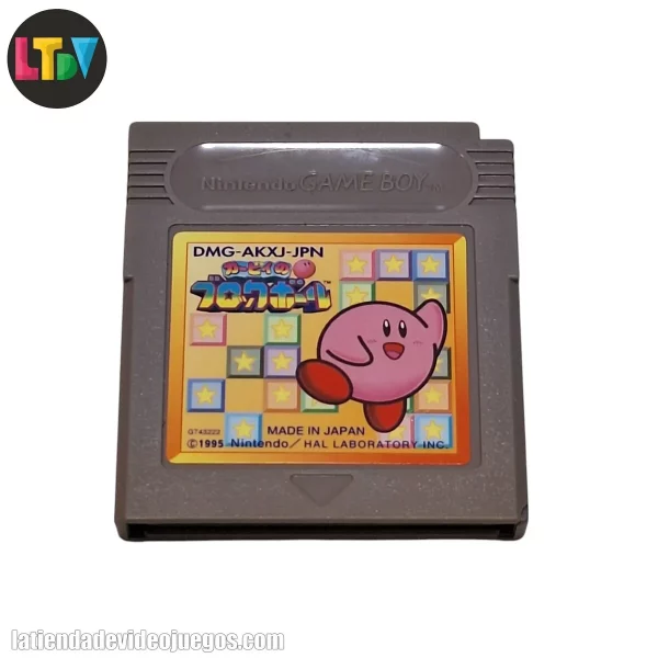 Kirby Block Ball Game Boy
