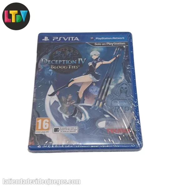 Deception IV Blood Ties PS Vita